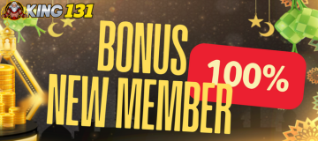 Bonus New Member 100%